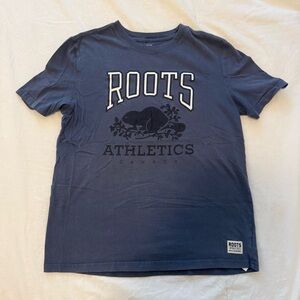 Roots Blue Graphic T-Shirt
